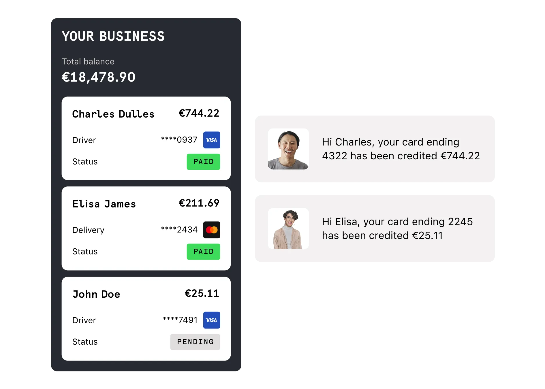 Card Payouts